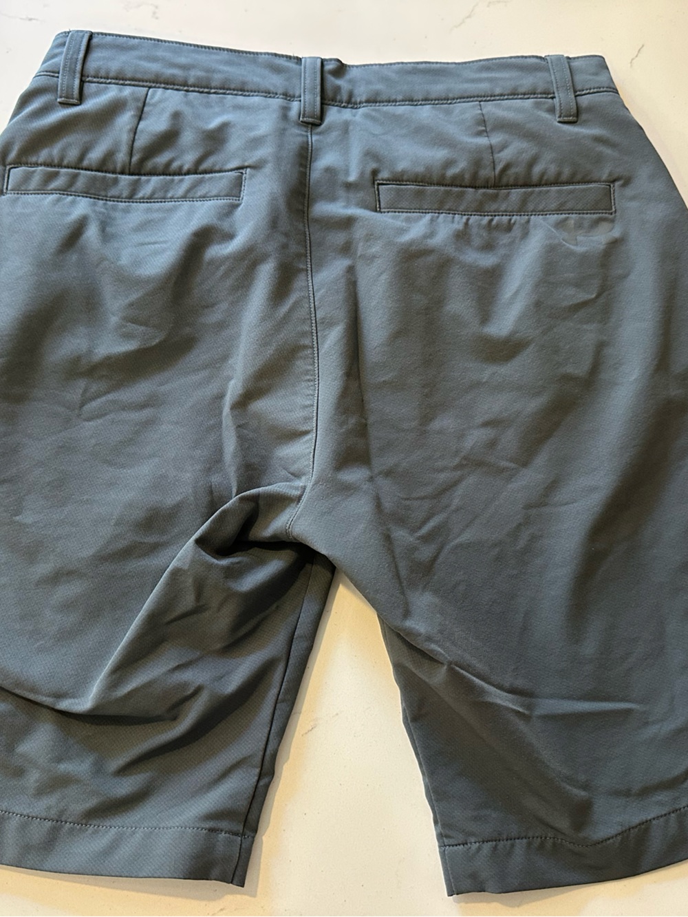 Under Armour Men's Flat-Front Athletic Shorts - Slate Blue